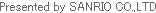 Presented by SANRIO CO.,LTD