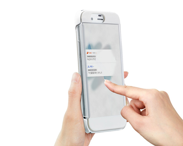 AQUOS Frosted Cover for AQUOS R (W)ジルコニアホワイト XNーK01ーW 3