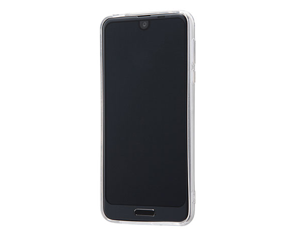 AQUOS R2 TPUソフトケース キラキラ 2