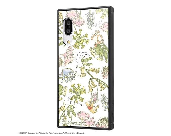 AQUOS sense3/sense3 lite/S7 /『ﾃﾞｨｽﾞﾆｰｷｬﾗｸﾀｰ』/耐衝撃ﾊｲﾌﾞﾘｯﾄﾞｹｰｽ KAKU/『くまのﾌﾟｰさん/ﾅﾁｭﾗﾙ』