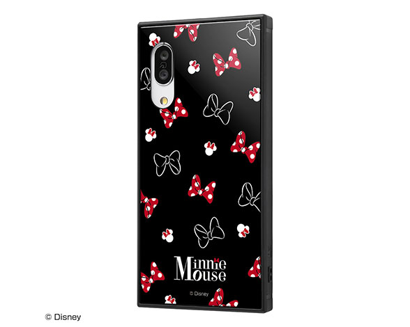 AQUOS sense3/sense3 lite/S7 /『ﾃﾞｨｽﾞﾆｰｷｬﾗｸﾀｰ』/耐衝撃ﾊｲﾌﾞﾘｯﾄﾞｹｰｽ KAKU/『ﾐﾆｰﾏｳｽ/OTONA BLACK』