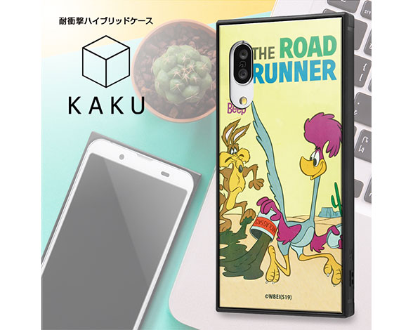 AQUOS sense3/sense3 lite/S7 /ﾙｰﾆｰ･ﾃｭｰﾝｽﾞ/耐衝撃ﾊｲﾌﾞﾘｯﾄﾞｹｰｽ KAKU/ﾛｰﾄﾞﾗﾝﾅｰ 2