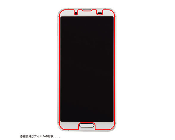 AQUOS sense3/AQUOS sense3 lite用液晶保護ﾌｨﾙﾑ TPU 反射防止 ﾌﾙｶﾊﾞｰ 衝撃吸収 4