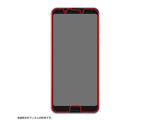 AQUOS sense3 plus 液晶保護ﾌｨﾙﾑ TPU 光沢 ﾌﾙｶﾊﾞｰ 衝撃吸収 ﾌﾞﾙｰﾗｲﾄｶｯﾄ 4