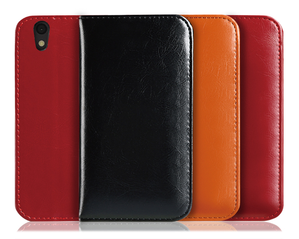 「Royale Series」AQUOS sense/basic/sense lite用 厳選した牛革を使用 手帳型スマホケース