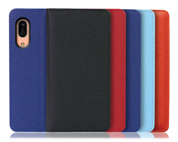 「Casual Series」AQUOS sense3/sense3 lite/sense3 basic用 毎日をカジュアルに彩る 手帳型スマホケース