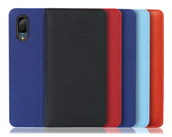 「Casual Series」AQUOS sense3 plus用 毎日をカジュアルに彩る 手帳型スマホケース
