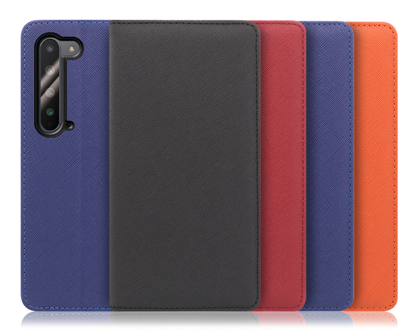 「Casual Series」AQUOS R5G用 毎日をカジュアルに彩る 手帳型スマホケース