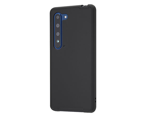 AQUOS R5G/耐衝撃ﾏｯﾄﾊｲﾌﾞﾘｯﾄﾞｹｰｽ BABY SKIN 2