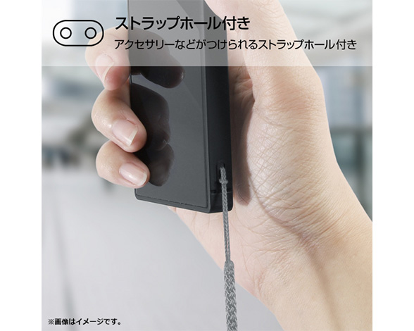 AQUOS R5G/耐衝撃ﾊｲﾌﾞﾘｯﾄﾞｹｰｽ KAKU 5