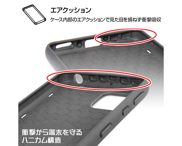 AQUOS sense4/lite/basic/sense5G/『ﾙｰﾆｰ･ﾃｭｰﾝｽﾞ』/耐衝撃ｹｰｽ MiA 4