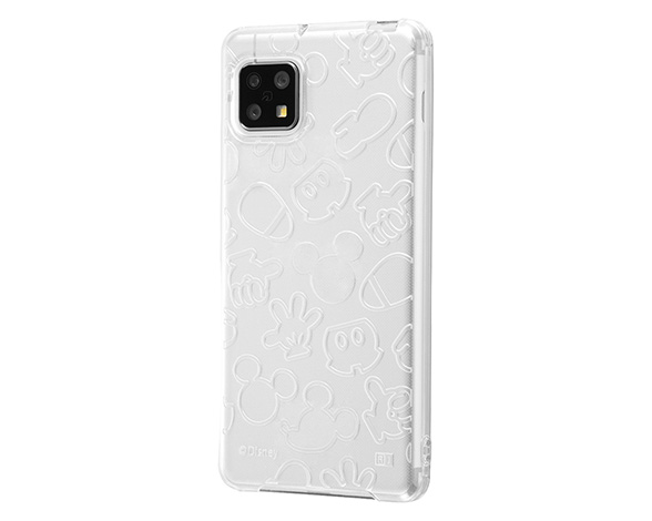 AQUOS sense4/lite/basic/sense5G/『ﾃﾞｨｽﾞﾆｰｷｬﾗｸﾀｰ』/TPUｿﾌﾄｹｰｽ ｷﾗｷﾗ