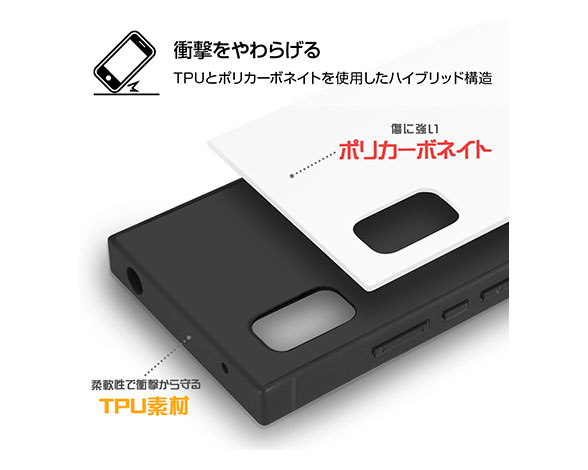AQUOS wish/耐衝撃ﾊｲﾌﾞﾘｯﾄﾞｹｰｽ KAKU 3