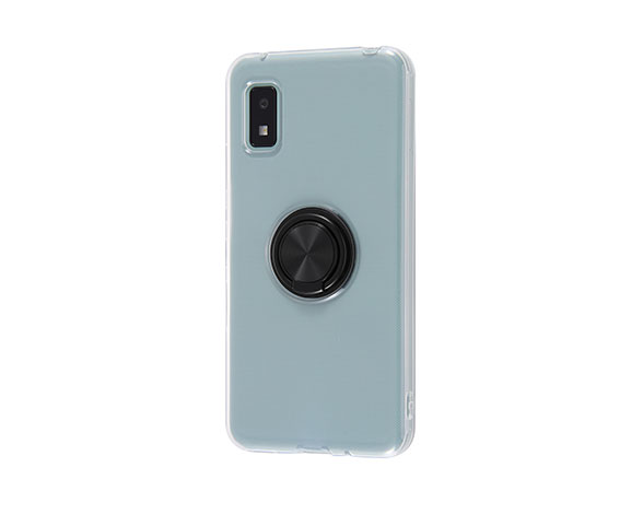 AQUOS wish/TPUｿﾌﾄｹｰｽ ﾘﾝｸﾞ付