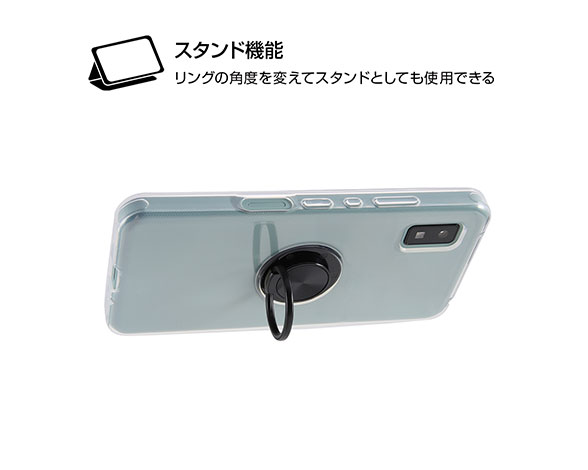AQUOS wish/TPUｿﾌﾄｹｰｽ ﾘﾝｸﾞ付 4