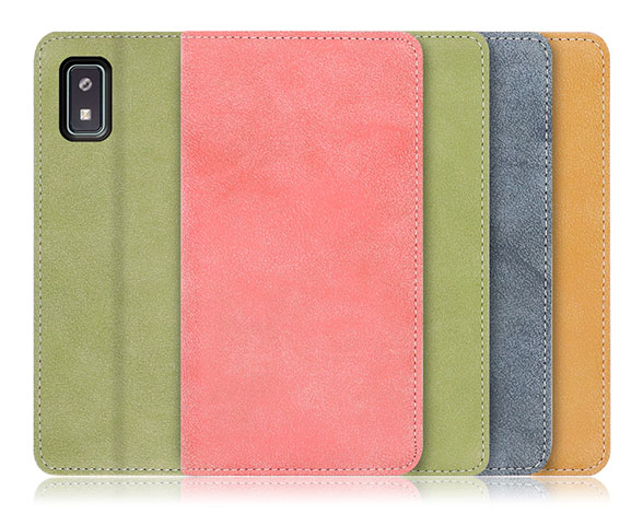 「Siki Series」AQUOS wish用 四季の彩り 収納が豊富で軽量設計 手帳型スマホケース