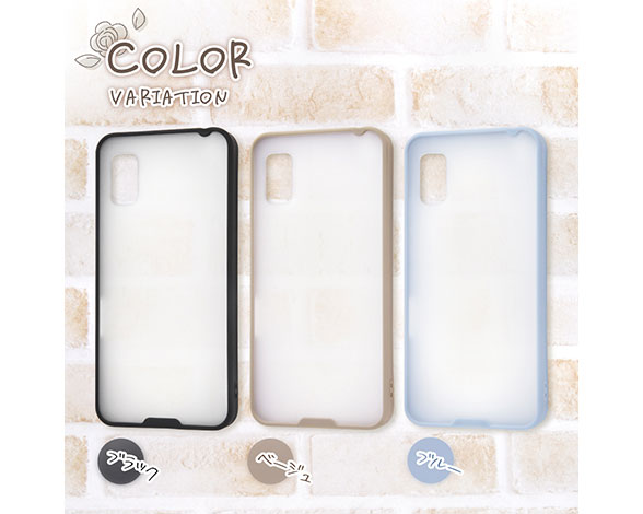 AQUOS wish2/wish/ﾏｯﾄﾊｲﾌﾞﾘｯﾄﾞｹｰｽ SHEER ｼｱｰ 3