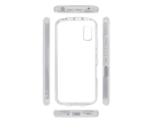 AQUOS wish/wish2 極薄・耐衝撃・抗菌ハイブリッドケース「PALLET AIR」 クリア 4