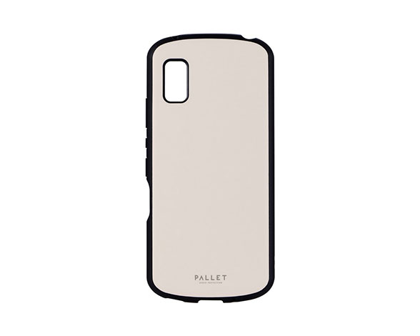 AQUOS wish/wish2 超軽量・極薄・耐衝撃ハイブリッドケース「PALLET AIR BAND」 マットミルクホワイト (スマホバンド付属) 2