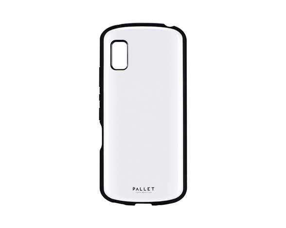 AQUOS wish/wish2 超軽量・極薄・耐衝撃ハイブリッドケース「PALLET AIR STRAP」 ホワイト (ショルダーストラップ付属) 2