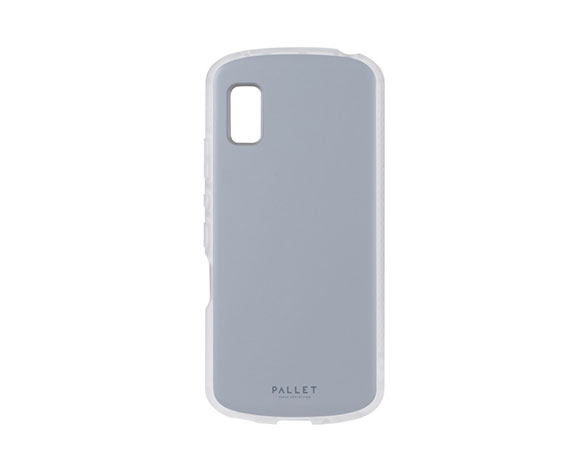 AQUOS wish/wish2 超軽量・極薄・耐衝撃ハイブリッドケース「PALLET AIR STRAP」 マットスカイグレー (ショルダーストラップ付属) 2