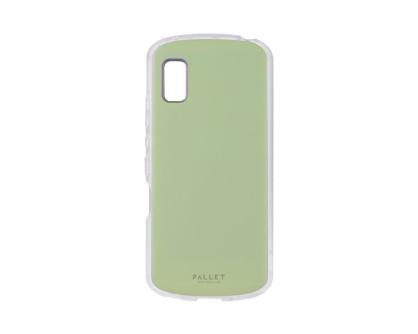 AQUOS wish/wish2 超軽量・極薄・耐衝撃ハイブリッドケース「PALLET AIR STRAP」 マットピスタチオ (ショルダーストラップ付属) 2