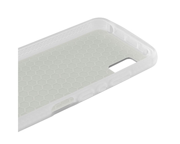 AQUOS wish/wish2 超軽量・極薄・耐衝撃ハイブリッドケース「PALLET AIR STRAP」 マットグレージュ (ショルダーストラップ付属) 4