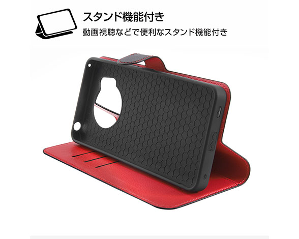 AQUOS R7/耐衝撃 手帳型ｹｰｽ ｼﾝﾌﾟﾙ ﾏｸﾞﾈｯﾄ 4