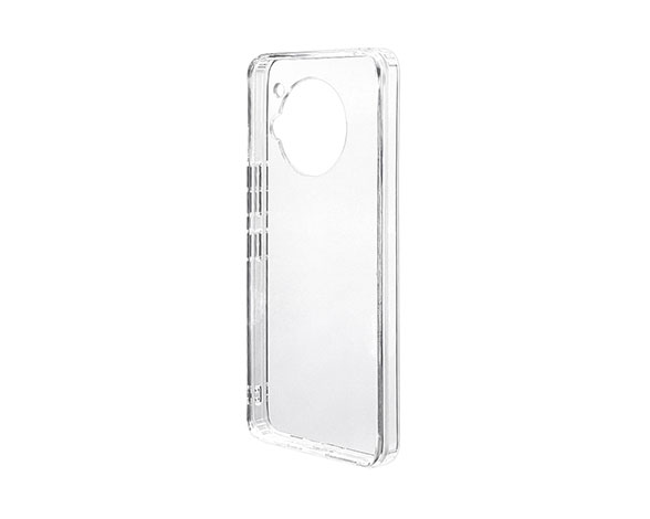 AQUOS R7 専用ケース ハイブリッドケース TPU+PC クリア