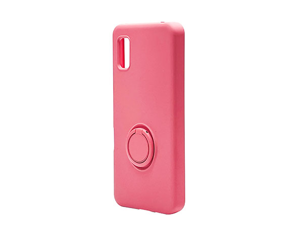 AQUOS wish/wish2 専用ケース TPUリングケース コーラル