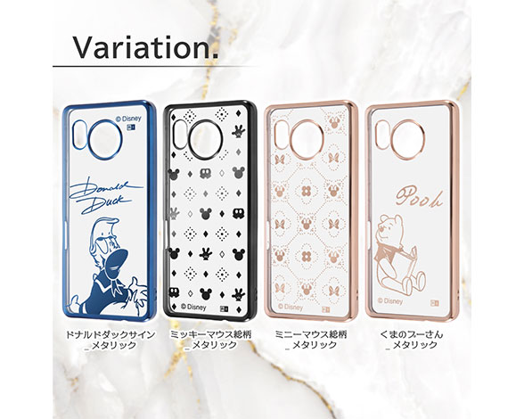 AQUOS sense7/『ﾃﾞｨｽﾞﾆｰｷｬﾗｸﾀｰ』/TPUｿﾌﾄｹｰｽ META 2