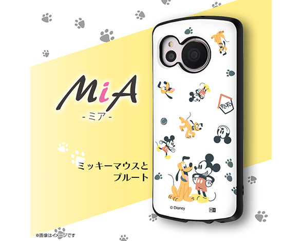 AQUOS sense7/『ﾃﾞｨｽﾞﾆｰｷｬﾗｸﾀｰ』/耐衝撃ｹｰｽ MiA 2