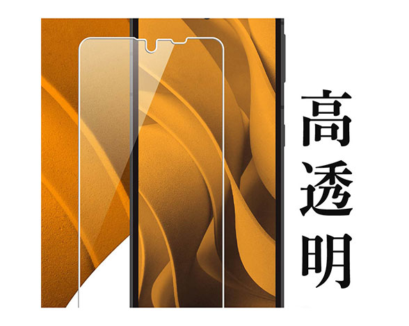 AQUOS sense7 ﾌｨﾙﾑ 指紋防止 光沢 抗菌･抗ｳｲﾙｽ 2