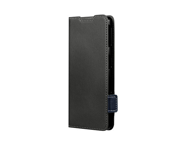 AQUOS sense7 SH-53C/SHG10 軽量PUレザーフラップケース「Twoal」 グレー