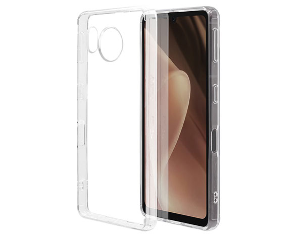 AQUOS sense7 plus 専用ケース ハイブリッドケース TPU+PC クリア