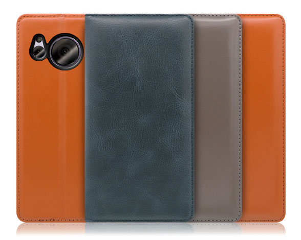 「Simplle Series」AQUOS AQUOS sense7 plus用 厳選した本革を使用 高品質 手帳型スマホケース