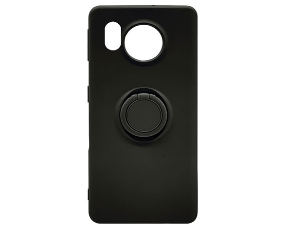 AQUOS sense7 専用ケース TPUリングケース ブラック 2