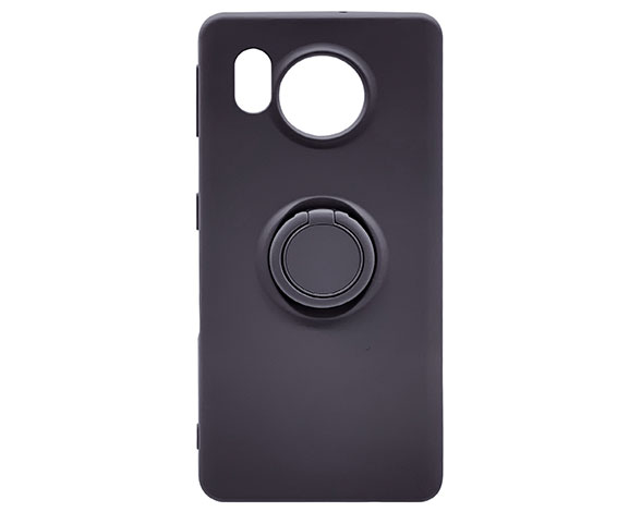 AQUOS sense7 専用ケース TPUリングケース ネイビー 2