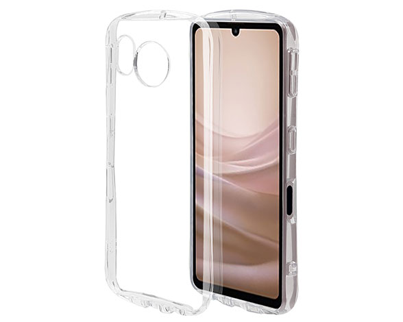 AQUOS sense7 専用ケース curve ソフトケース TPU クリア