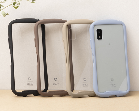 [AQUOS wish3専用]iFace Reflection強化ガラスクリアケース 3