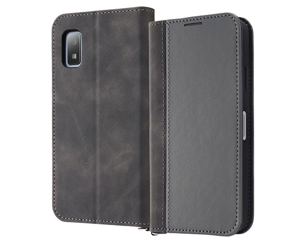 AQUOS wish3 耐衝撃 手帳型ﾚｻﾞｰｹｰｽ Noble