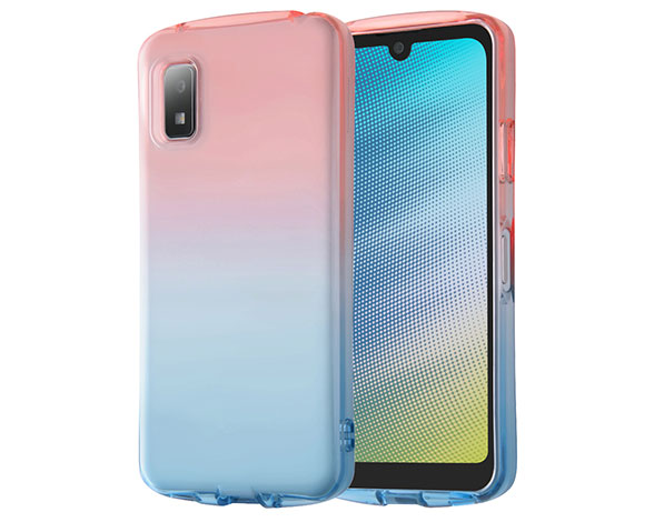 AQUOS wish3 耐衝撃 TPUｿﾌﾄｹｰｽ ｸﾞﾗﾃﾞｰｼｮﾝ GREA