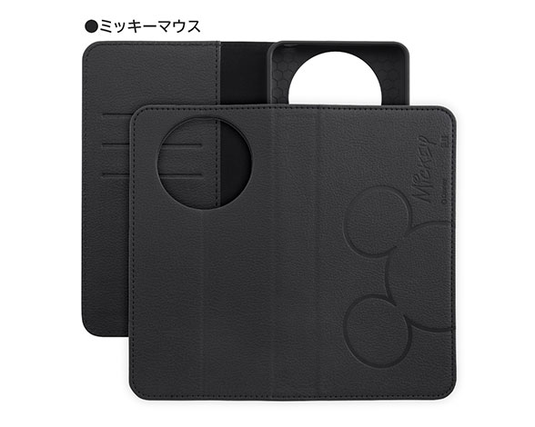 AQUOS R8 pro 『ﾃﾞｨｽﾞﾆｰｷｬﾗｸﾀｰ』/耐衝撃 手帳型ﾚｻﾞｰｹｰｽ ｼﾝﾌﾟﾙ 3