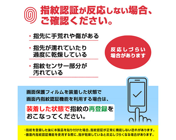AQUOS R8 pro / AQUOS R7  ﾌｨﾙﾑ 指紋防止 光沢 抗菌･抗ｳｲﾙｽ 指紋認証対応 5