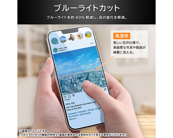 AQUOS R8 ｶﾞﾗｽﾌｨﾙﾑ 防埃 10H ﾌﾞﾙｰﾗｲﾄｶｯﾄ 光沢 3
