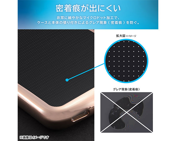 AQUOS wish3 耐衝撃 TPUソフトケース METAMORU 4