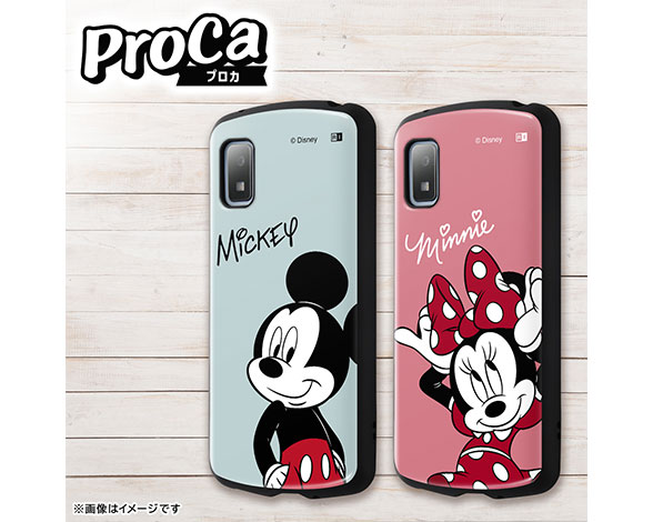 AQUOS wish3 『ﾃﾞｨｽﾞﾆｰｷｬﾗｸﾀｰ』/耐衝撃ｹｰｽ ProCa 2
