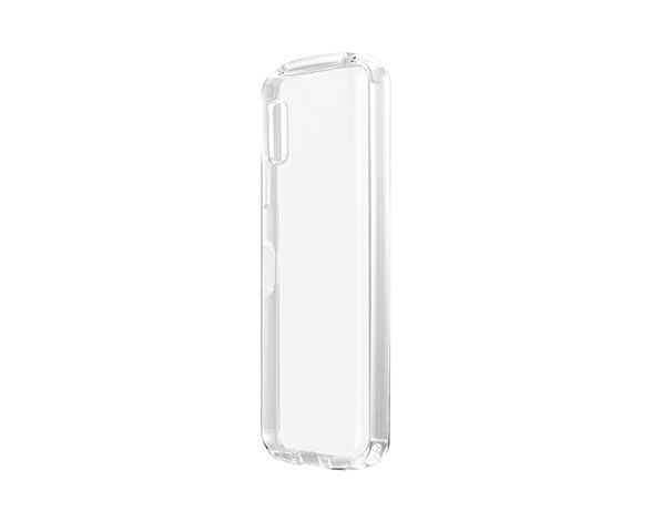 AQUOS wish3 SH-53D 耐衝撃ラウンドソフトケース 「UTILO Round」 クリア