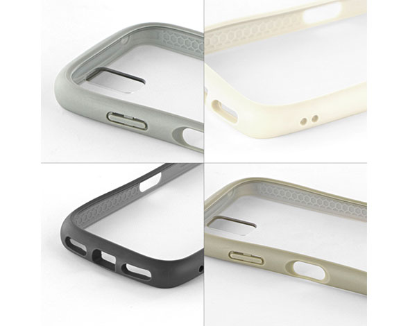 AQUOS wish3 SH-53D 耐衝撃ハイブリッドケース 「ViAMO fly」 グレージュ 3