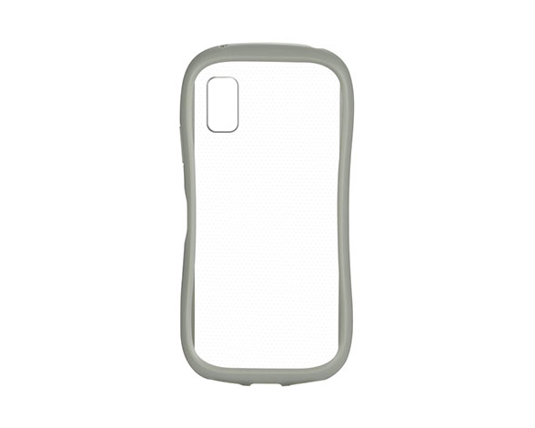 AQUOS wish3 SH-53D 耐衝撃ハイブリッドケース 「ViAMO fly」 ライトグレー 2
